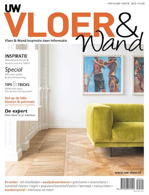 FotoHet nieuwe UW Vloer & Wand magazine: bron van inspiratie